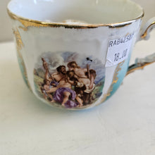 Load image into Gallery viewer, Victorian Moustache Cup and Saucer #42507