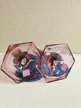 Load image into Gallery viewer, Cranberry Fenton Taper Candlestick Holders #42505