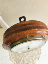 Load image into Gallery viewer, Wooden Oak Ship Barometer #42507