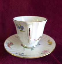 Load image into Gallery viewer, Birks Floral Cup & Saucer 028
