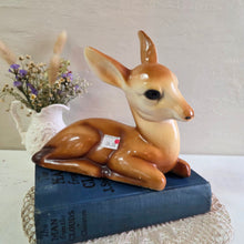 Load image into Gallery viewer, Deer Laying Down Chalkware Figurine 42509