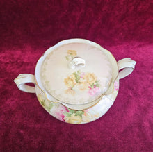 Load image into Gallery viewer, RS Prussia Floral Porcelain Tureen Lidded Serving Bowl 24 6