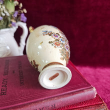 Load image into Gallery viewer, Satsuma Japanese Vase with Floral Design 42507