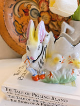 Load image into Gallery viewer, Floart Bunny and Ducks Egg Planter KF