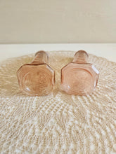 Load image into Gallery viewer, Pink Depression Glass Anchor Hocking Salt and Pepper Shaker Set 020