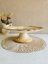 Load image into Gallery viewer, Vintage S.F. & Co. Royal Devon Crown Cake Stand #2418