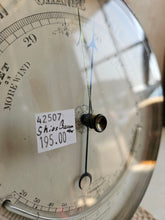 Load image into Gallery viewer, Wooden Oak Ship Barometer #42507
