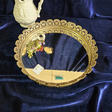 Load image into Gallery viewer, Small Round Mirror Vanity Tray 906