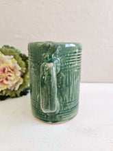 Load image into Gallery viewer, Green McCoy Pottery Grapes Mug Stein. 23 89