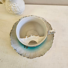 Load image into Gallery viewer, Victorian Moustache Cup and Saucer #42507