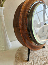 Load image into Gallery viewer, Wooden Oak Ship Barometer #42507