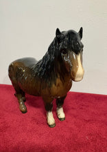 Load image into Gallery viewer, Beswick Gloss Brown Shetland Pony "Wooly Mare" 1033 42603

