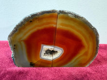 Load image into Gallery viewer, Pair of Natural Polished Agate Bookends 42603
