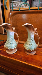 Vintage McCoy Pitcher, Grape Pattern