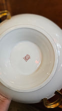 Load image into Gallery viewer, Antique Noritake Hand-Painted Porcelain Floral Pedestal Bowl Dish
