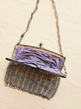 Load image into Gallery viewer, 42401 Art Deco Silver Beaded Flapper Purse
