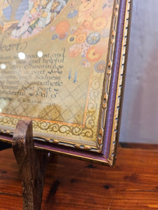 981 1926 Buzza Motto "Pal O' My Heart" Print in Frame