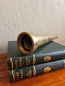 42012 Solid Brass Fire Hose Nozzle