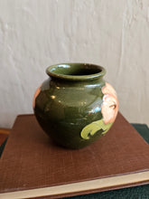 Load image into Gallery viewer, 42410 Green W. Moorcroft Vase with Hibiscus Flower
