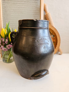 West Troy N.Y. Pottery Stoneware Batter Jug #2441