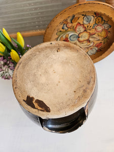 West Troy N.Y. Pottery Stoneware Batter Jug #2441