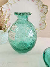 Load image into Gallery viewer, Crate and Barrel Mae Green Bubble Glass Vase (PICK ONE)
