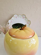 Load image into Gallery viewer, McCoy Blushing Yellow Apple Cookie Jar 23 59
