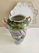 Load image into Gallery viewer, Nippon Art Nouveau Hand Painted Landscape Vase 42309
