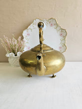Load image into Gallery viewer, Antique Brass Teapot 42012

