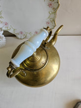 Load image into Gallery viewer, Antique Brass Teapot 42012
