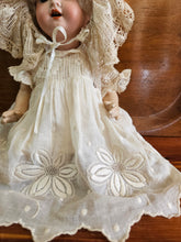 Load image into Gallery viewer, Antique German Bisque Doll with Dress and Hat #2495
