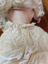 Load image into Gallery viewer, Antique German Bisque Doll with Dress and Hat #2495
