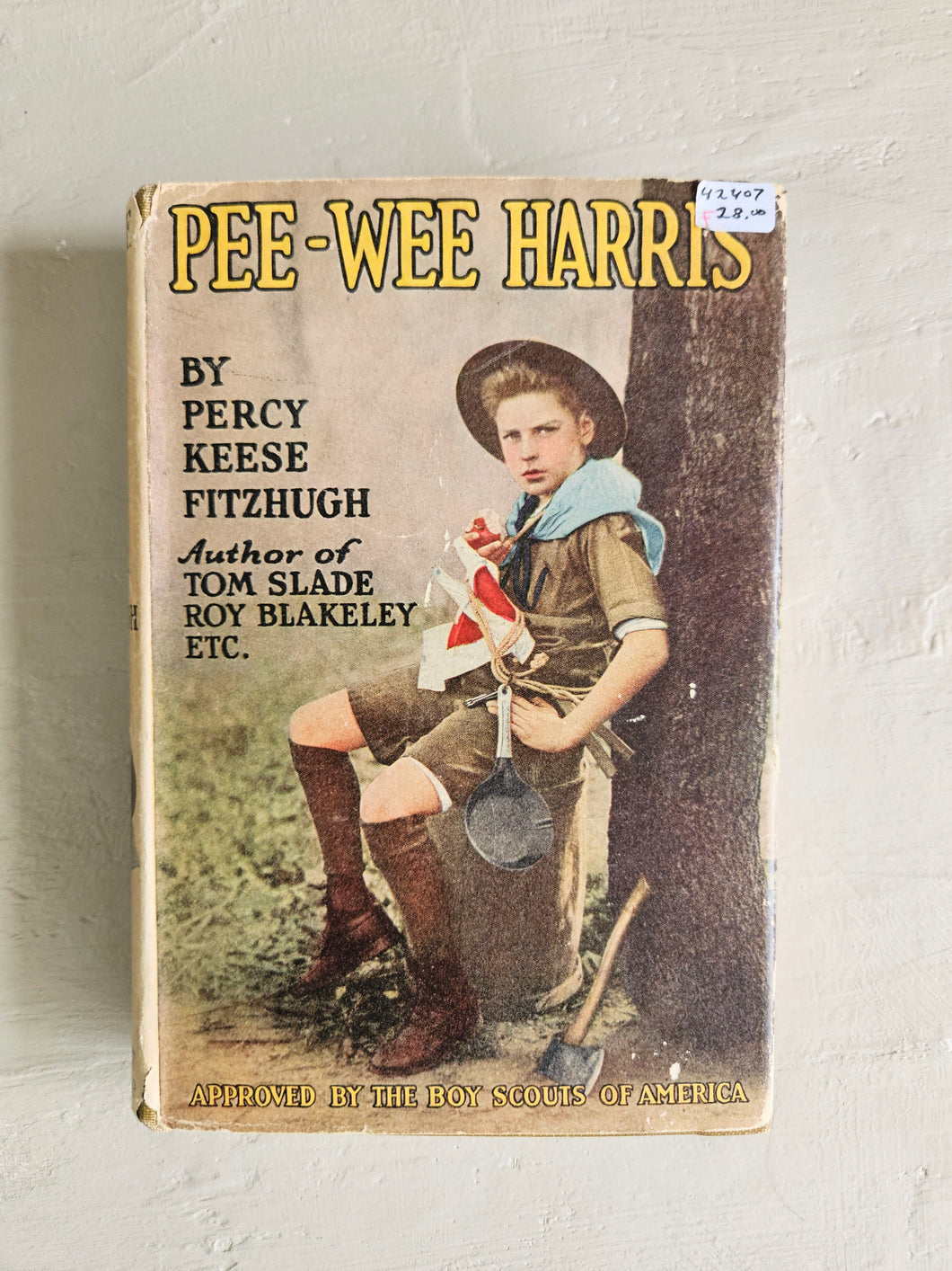 Vintage 1922 Pee Wee Harris Hard Cover Book  #42407