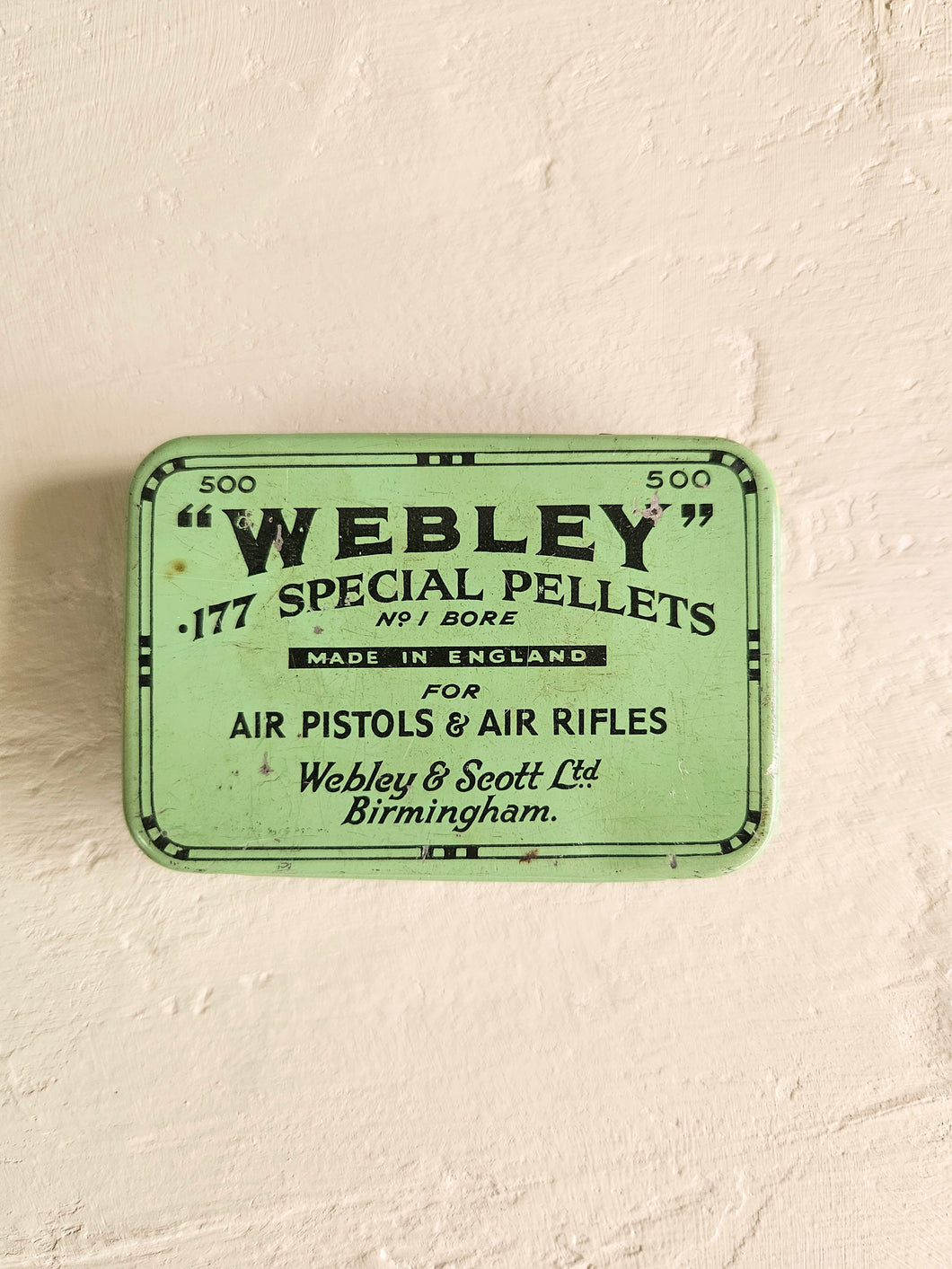 Webley 177 Special Pellets Green Tin #964