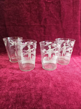 Load image into Gallery viewer, Antique Mary Gregory Tumbler Set #2466
