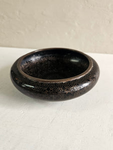 Cloisonne Bowl with Buddhist Floral Design #42403