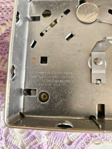 1950's Lifetime Stainless Steel Cookware Calendar Savings Coin Bank 24 20