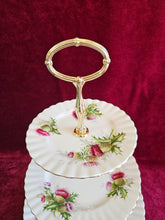 Load image into Gallery viewer, Royal Albert Highland Thistle Royal Albert 3 Tier Cake Stand #42505
