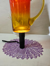 Load image into Gallery viewer, Blenko-Style Amberina Cadmium Pitcher 013
