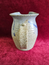 Load image into Gallery viewer, Vintage Blue Speckled Pottery Stoneware Pitcher 42502

