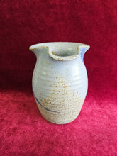 Load image into Gallery viewer, Vintage Blue Speckled Pottery Stoneware Pitcher 42502
