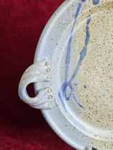 Load image into Gallery viewer, Signed Studio Pottery Platter with Handles. 42502

