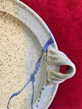Load image into Gallery viewer, Signed Studio Pottery Platter with Handles. 42502
