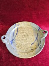 Load image into Gallery viewer, Signed Studio Pottery Platter with Handles. 42502
