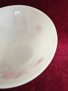 Vintage Fire King Tapered Red & Black Tulip Mixing Bowl 42505