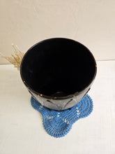 Load image into Gallery viewer, Black and Gold Beswick Vase 42407
