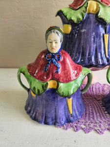 1930’s Little Old Lady Tea Set HJ Wood England 333