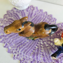 Load image into Gallery viewer, Vintage Cowboy Western Horse Bucking Bronco Salt &amp; Pepper Shakers WC
