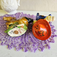 Load image into Gallery viewer, Vintage Cowboy Western Horse Bucking Bronco Salt &amp; Pepper Shakers WC
