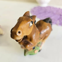 Load image into Gallery viewer, Vintage Cowboy Western Horse Bucking Bronco Salt &amp; Pepper Shakers WC
